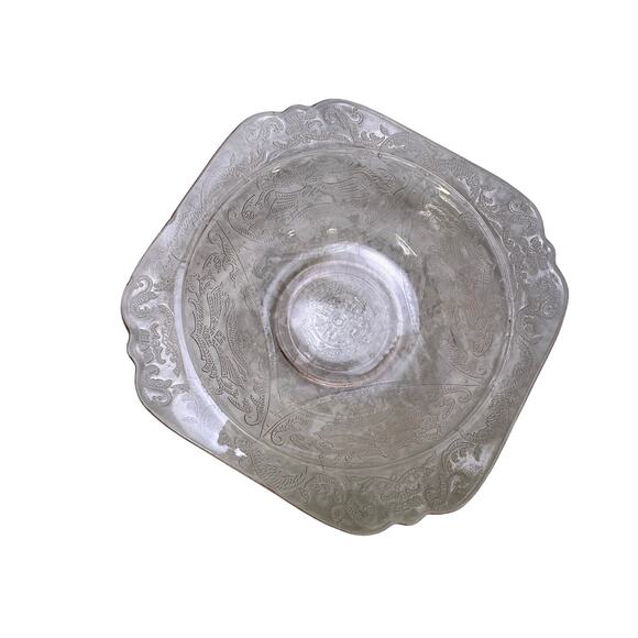 Federal Glass 'Madrid' Pink Depression Glass 6 Pieces Dinner Plates Bowls-Chips - Picture 6 of 9